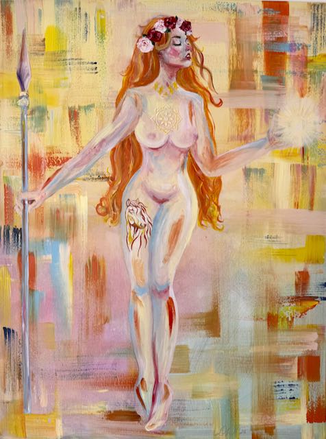 Landschaft mit Wasser