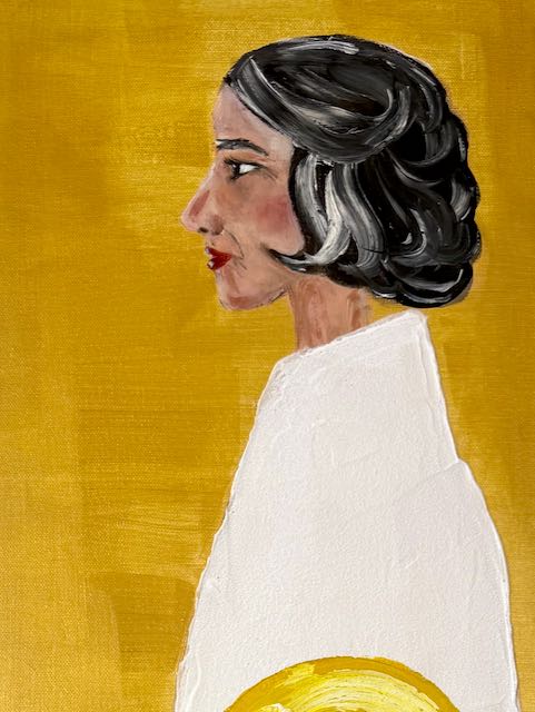 Abstraktes Ölgemälde